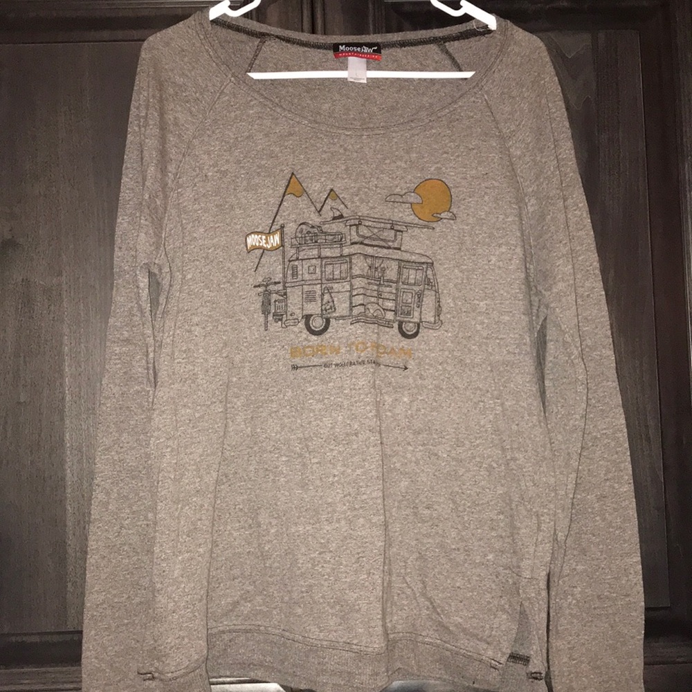 Gray long sleeve